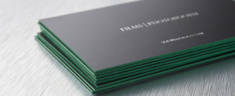 Load image into Gallery viewer, Edge Painted Business Cards
