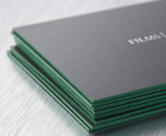 Green Edge Paint on Silk36pt