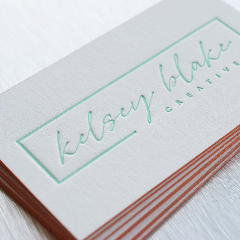 Load image into Gallery viewer, Letterpress Business Cards
