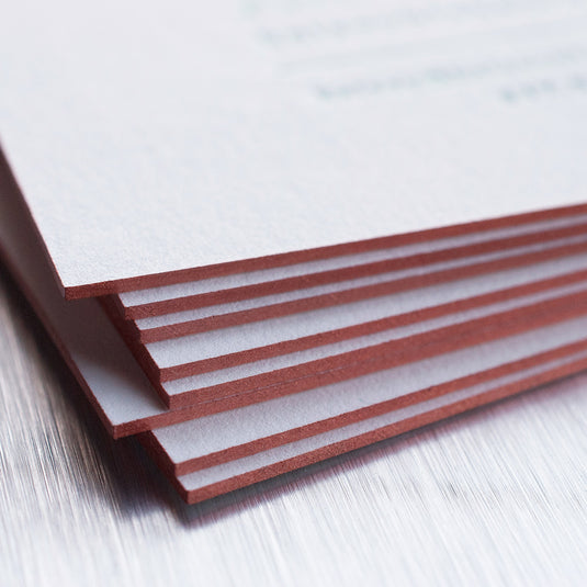 Letterpress Business Cards