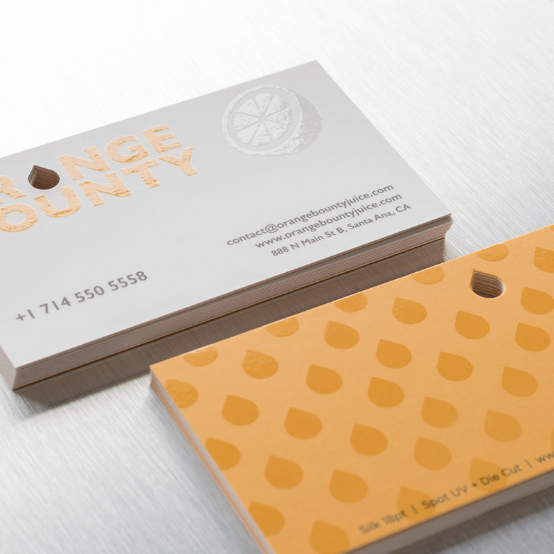 Load image into Gallery viewer, Raised Spot UV Business Cards
